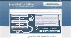 Desktop Screenshot of papulasperladas.es