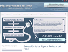 Tablet Screenshot of papulasperladas.es